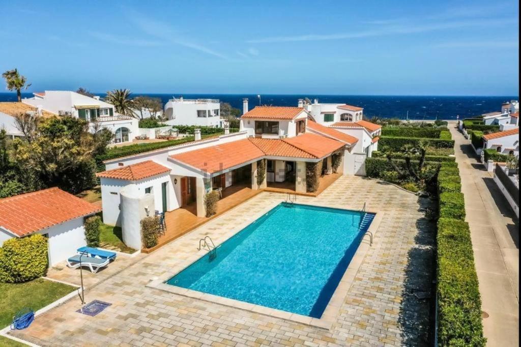 La Calma Espectacular Villa Con Jardin Y Piscina En Menorca S'Algar Kültér fotó