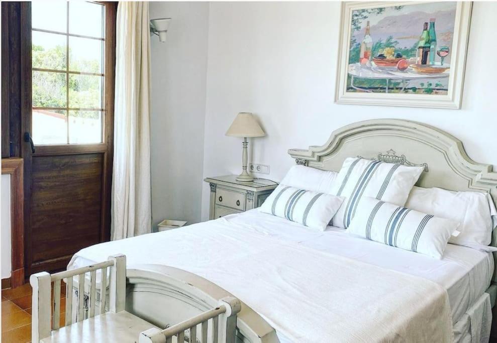 La Calma Espectacular Villa Con Jardin Y Piscina En Menorca S'Algar Kültér fotó