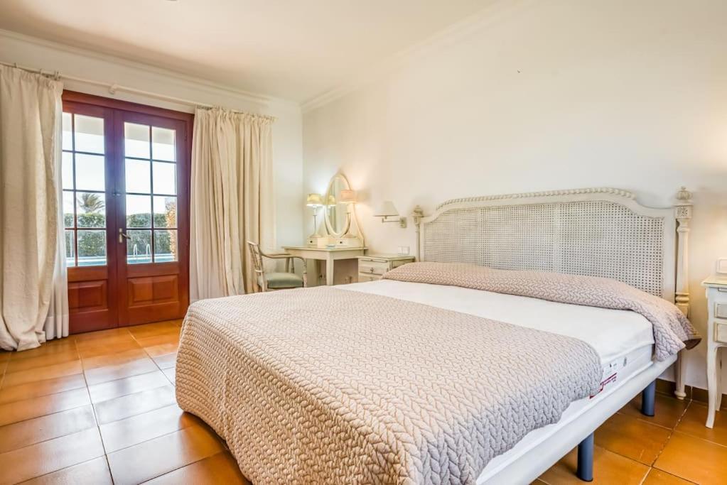 La Calma Espectacular Villa Con Jardin Y Piscina En Menorca S'Algar Kültér fotó