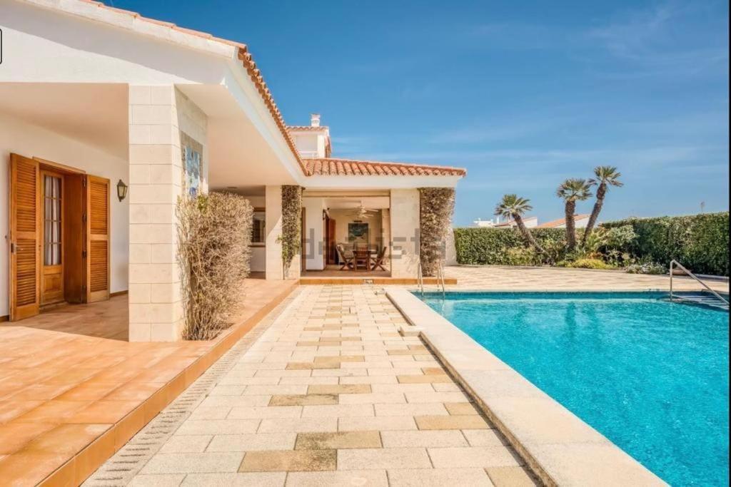 La Calma Espectacular Villa Con Jardin Y Piscina En Menorca S'Algar Kültér fotó