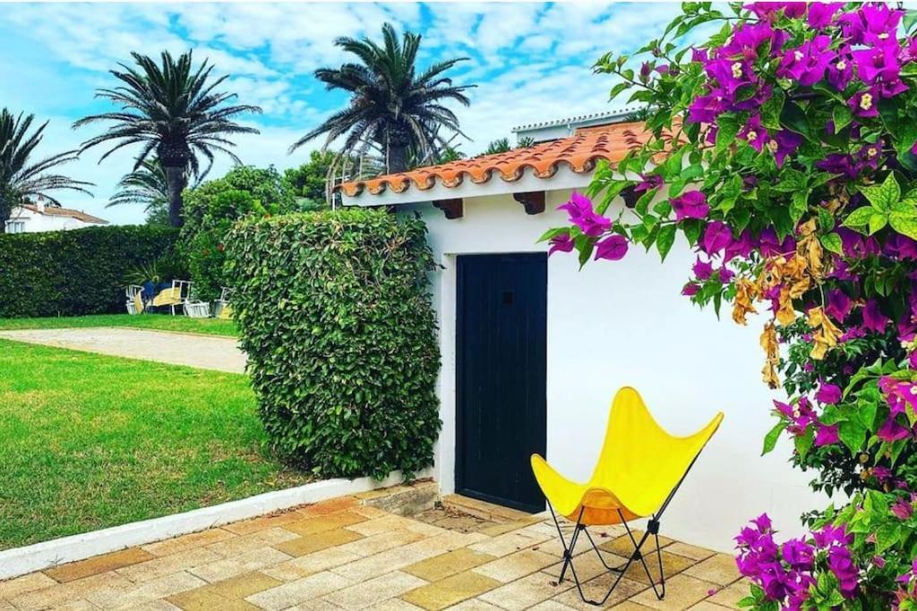 La Calma Espectacular Villa Con Jardin Y Piscina En Menorca S'Algar Kültér fotó