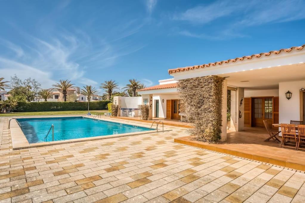La Calma Espectacular Villa Con Jardin Y Piscina En Menorca S'Algar Kültér fotó