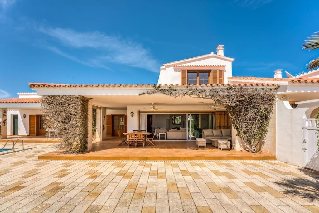La Calma Espectacular Villa Con Jardin Y Piscina En Menorca S'Algar Kültér fotó