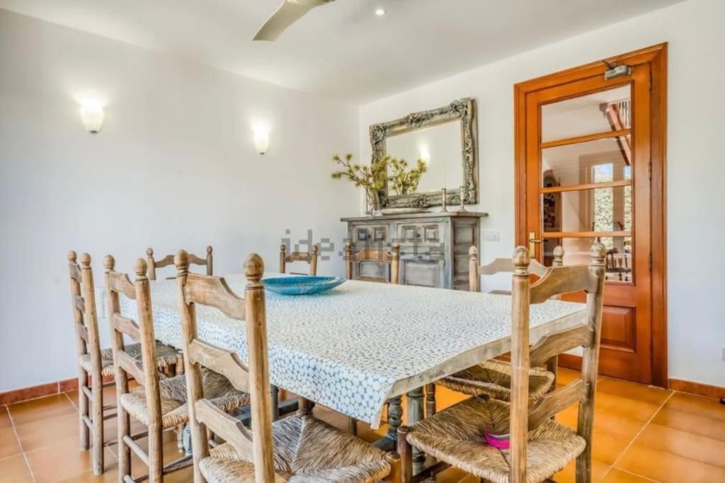 La Calma Espectacular Villa Con Jardin Y Piscina En Menorca S'Algar Kültér fotó