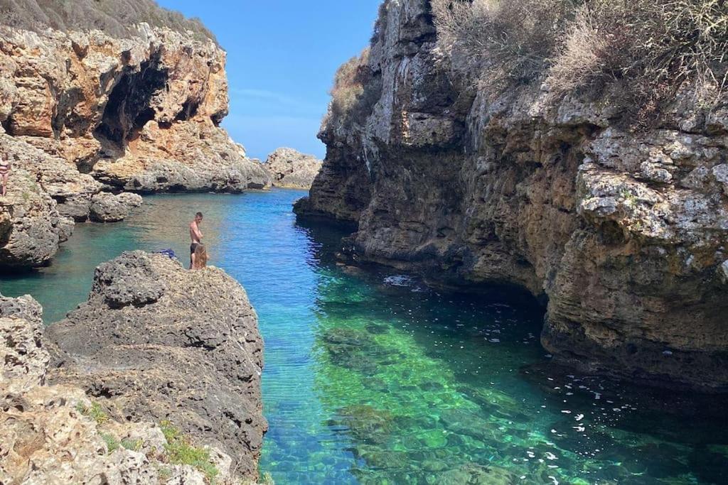 La Calma Espectacular Villa Con Jardin Y Piscina En Menorca S'Algar Kültér fotó