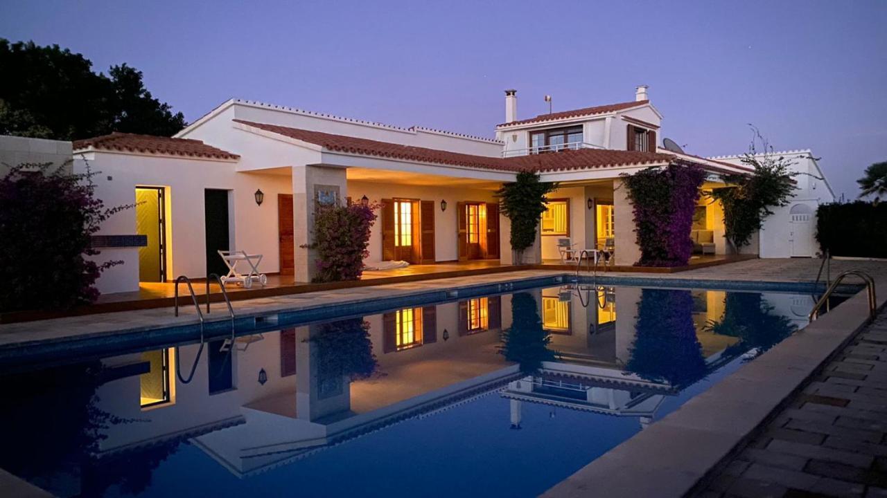 La Calma Espectacular Villa Con Jardin Y Piscina En Menorca S'Algar Kültér fotó