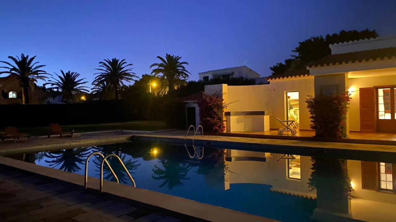 La Calma Espectacular Villa Con Jardin Y Piscina En Menorca S'Algar Kültér fotó